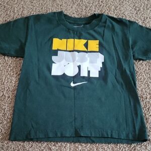 Nike Kids Dark Green Just Do It T-Shirt